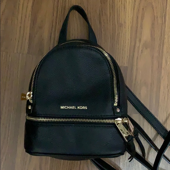 Michael Kors Handbags - Michael Kors Rhea Mini Backpack